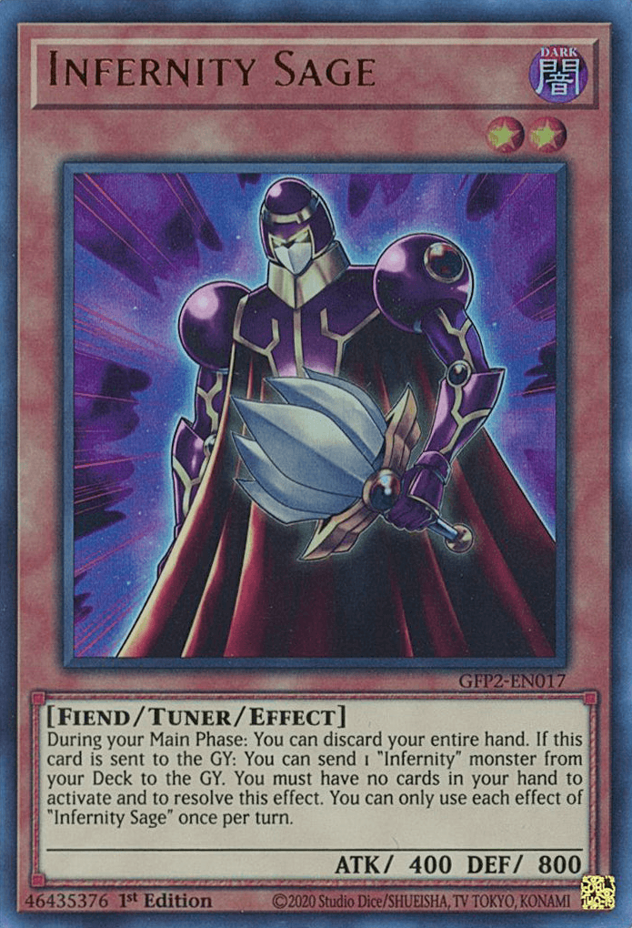 Infernity Sage [GFP2-EN017] Ultra Rare - Josh's Cards