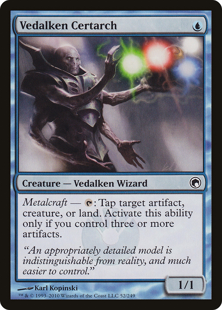 Vedalken Certarch (SOM-052) - Scars of Mirrodin