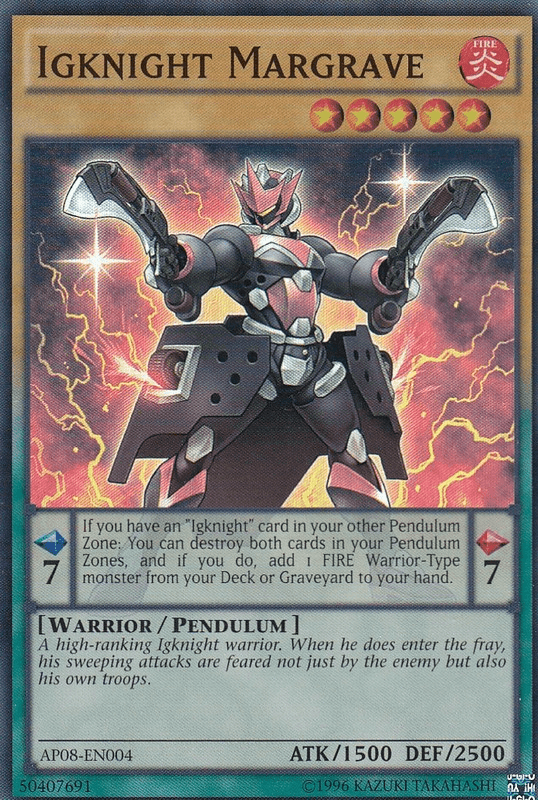 Igknight Margrave [AP08-EN004] Super Rare - Josh's Cards
