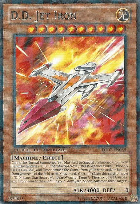 D.D. Jet Iron [DT07-EN055] Rare - Josh's Cards
