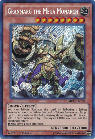 Granmarg the Mega Monarch [MP14-EN158] Secret Rare - Josh's Cards
