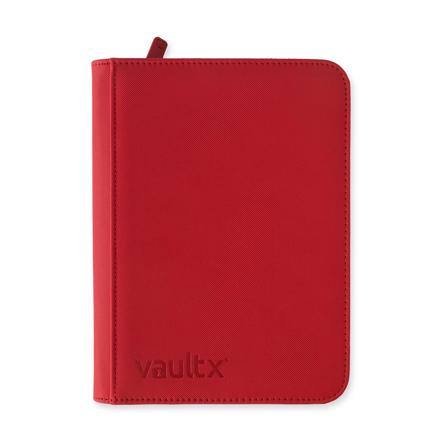 Vault X 4-Pocket Zippered Binder - Red