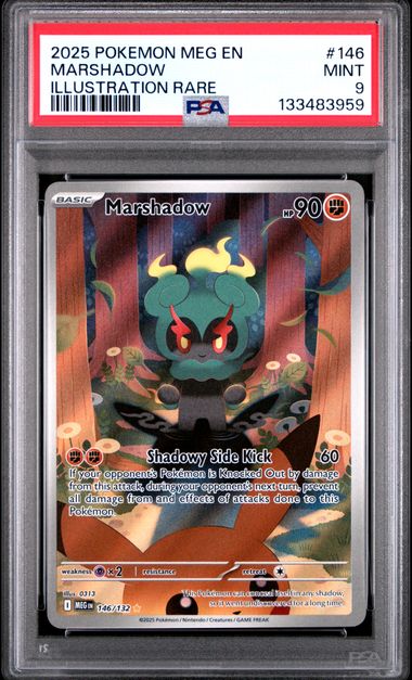 Marshadow Mega Evolution 146/132 PSA 9