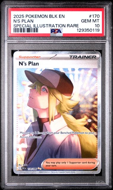 N's Plan Black Bolt 170/086 PSA 10