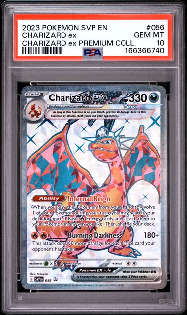 Charizard ex Scarlet Violet Promo 056 PSA 10