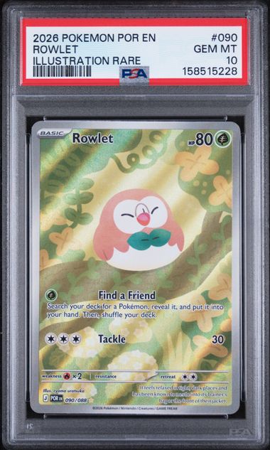 Rowlet Perfect Order 090/088 PSA 10