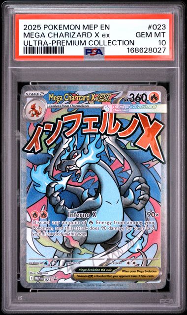 Mega Charizard X ex Mega Evolution Promo 023 PSA 10