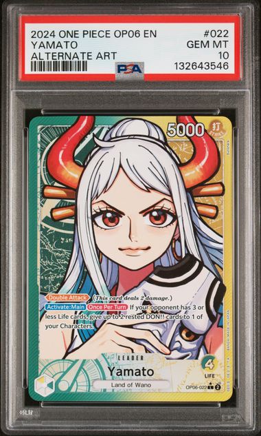 Yamato Wings of the Captain OP06-022 PSA 10