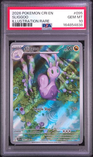 Sliggoo Illustration Rare Chaos Rising 095/086 PSA 10
