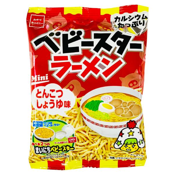 Oyatsu Company Baby Star Ramen Tonkotsu Soy Sauce Flavor