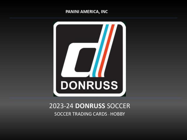 2023/24 Panini Donruss Soccer Hobby Box - Josh's Cards