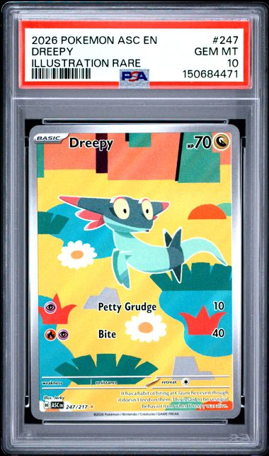 Dreeoy IR Ascended Heroes 247/217 PSA 10