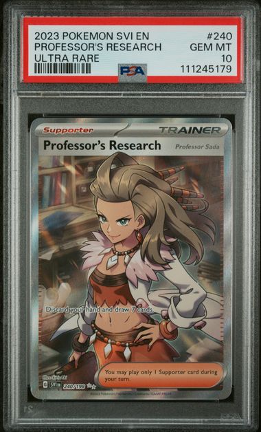 Professor's Research 240/198 PSA 10