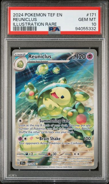 Reuniclus Temporal Forces 171/162 PSA 10