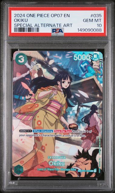 Okiku SP 500 Years in the Future OP01-035 PSA 10