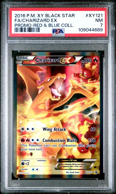 Charizard EX Promo XY121 PSA 7