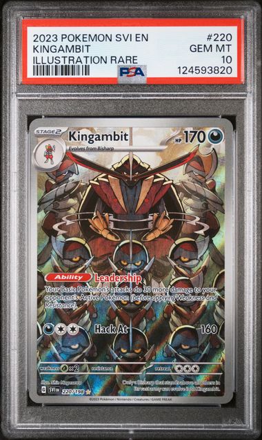 KINGAMBIT SCARLET & VIOLET BASE SET 20/198 PSA 10