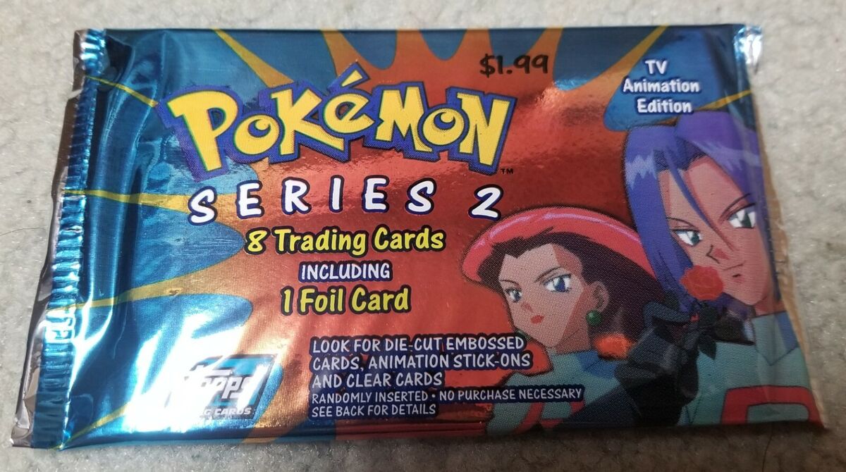 Pokemon TV Animation Series 2 Trading Cards - Booster Pack