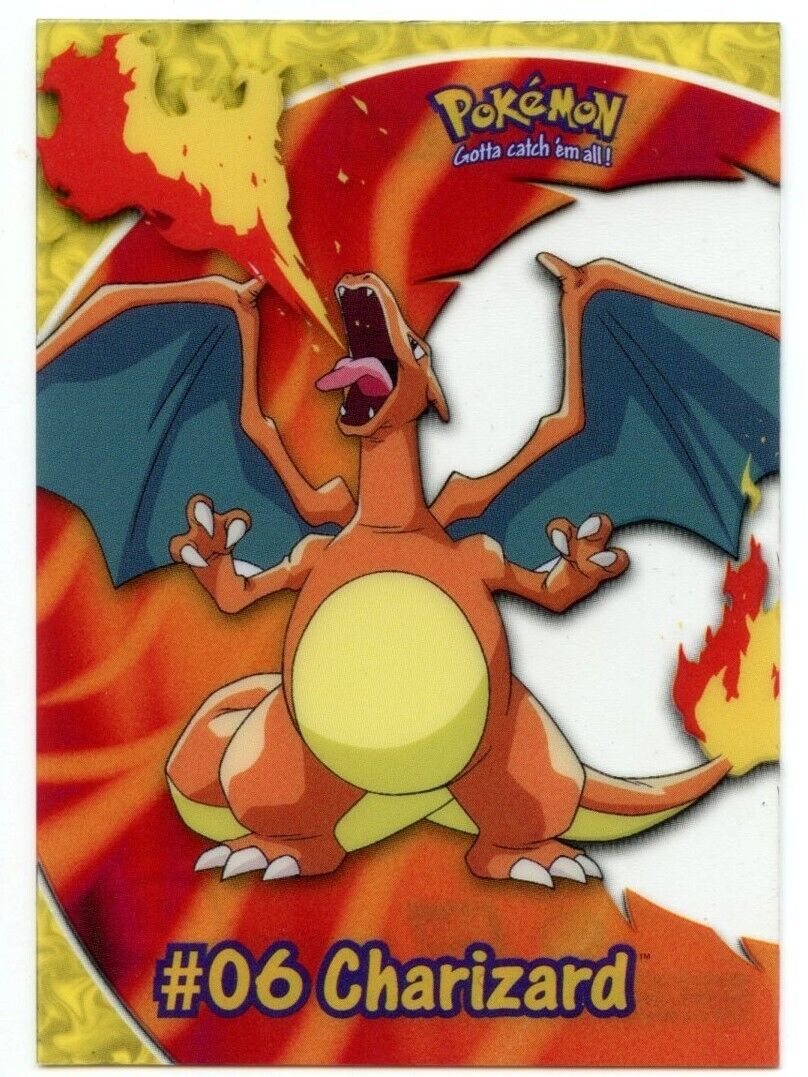 Pokemon: Charizard Clear Topps PC3 - Light Play