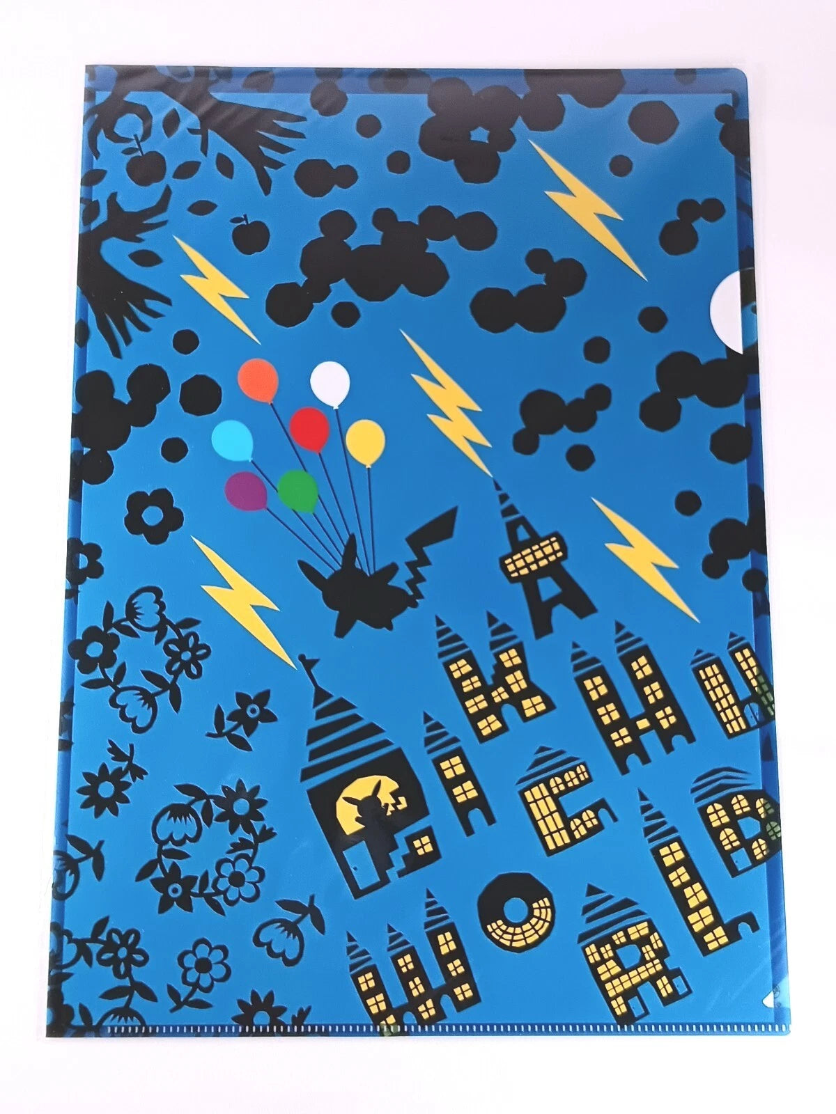 Pokemon: Pikachu & Ditto Silhouette story  Clear File Pokémon Japan