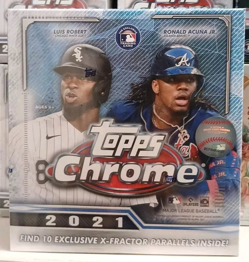 2021 Topps Chrome Baseball Mega Box