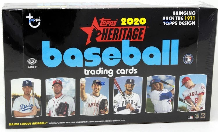 2020 Topps Heritage Baseball Hobby Box