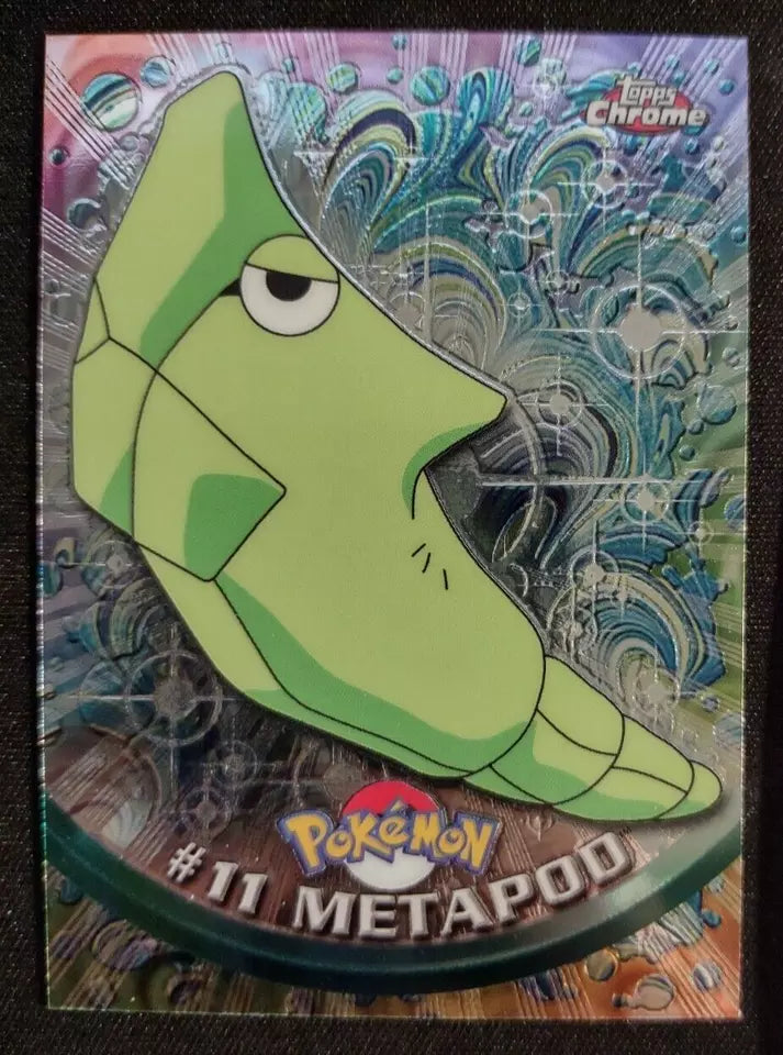 Metapod Foil (11) [Topps Pokemon Chrome Series 1]