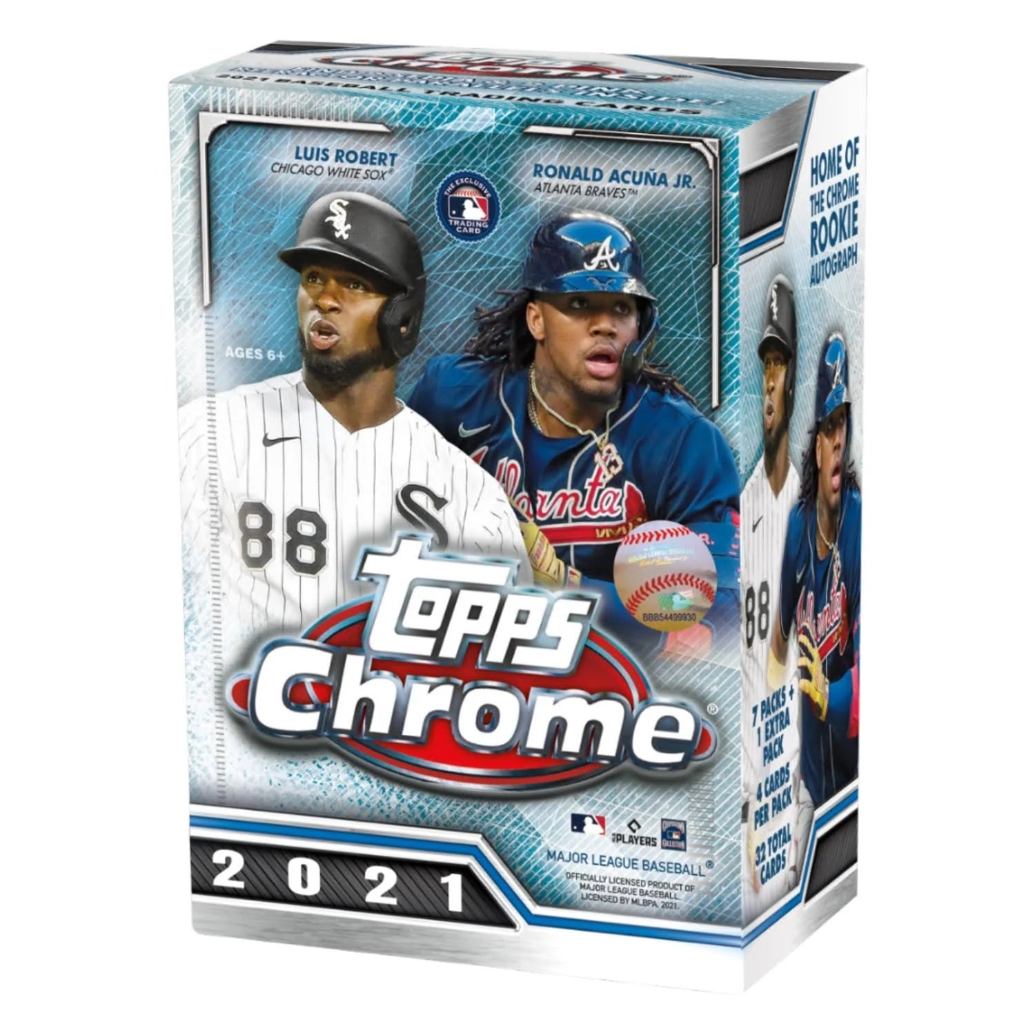 2021 Topps Chrome Baseball Blaster Box