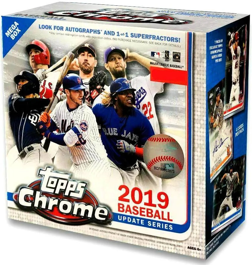 2019 Topps Chrome Updates Baseball Mega Box