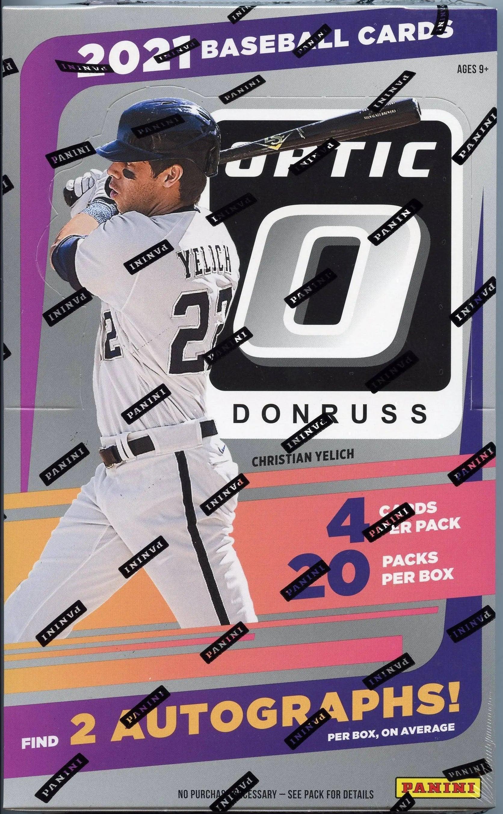 2021 Panini Donruss Optic Baseball Hobby Box - Josh's Cards