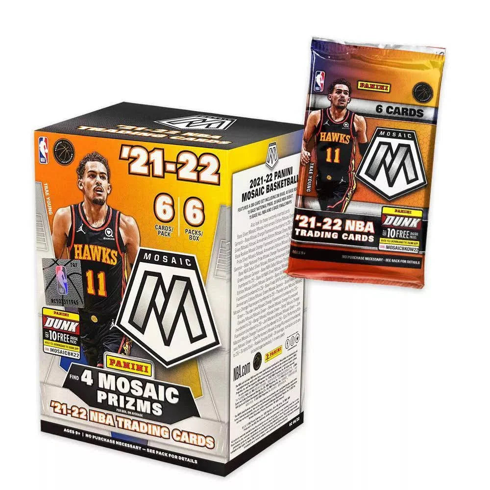 2021/22 Panini Mosaic Basketball Fanatics Blaster Box