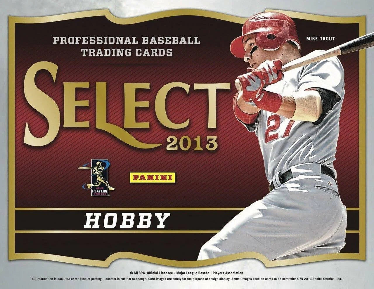 2013 Panini Select Baseball Hobby Box