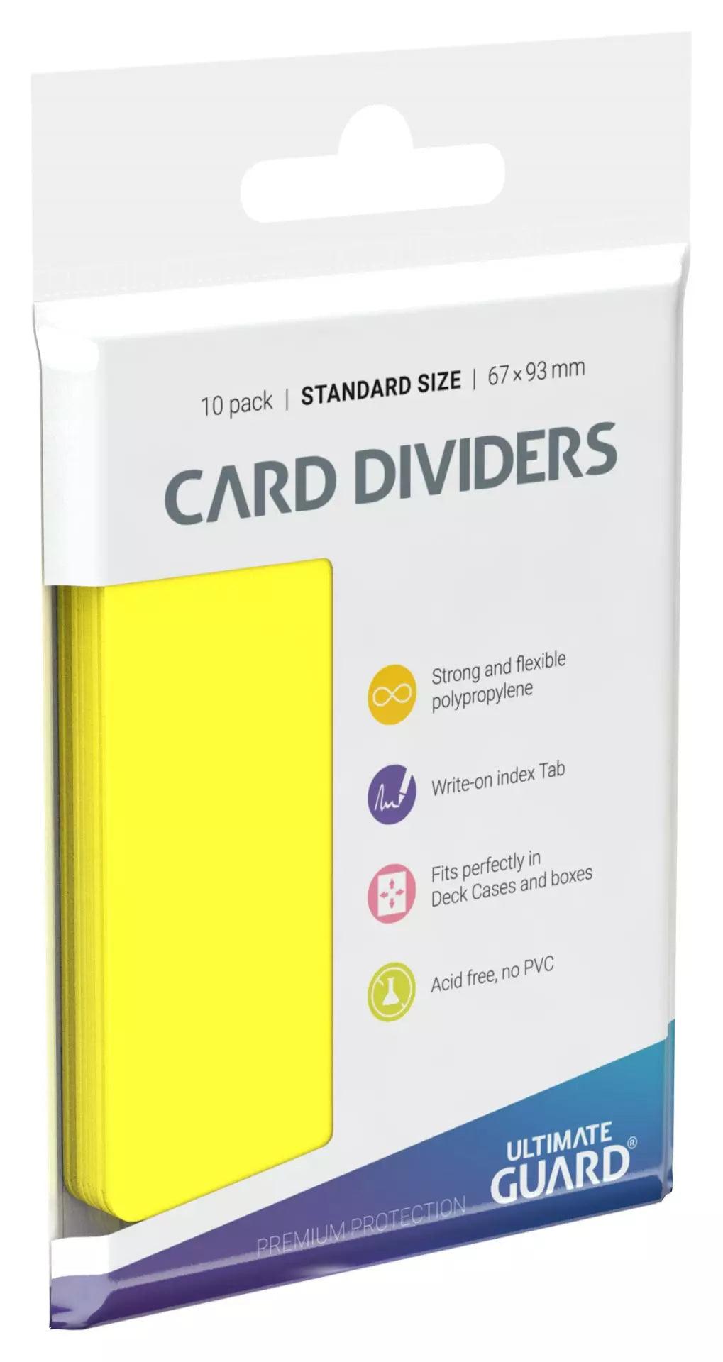 Ultimate Guard Standard Size Card Dividers - Josh's Cards