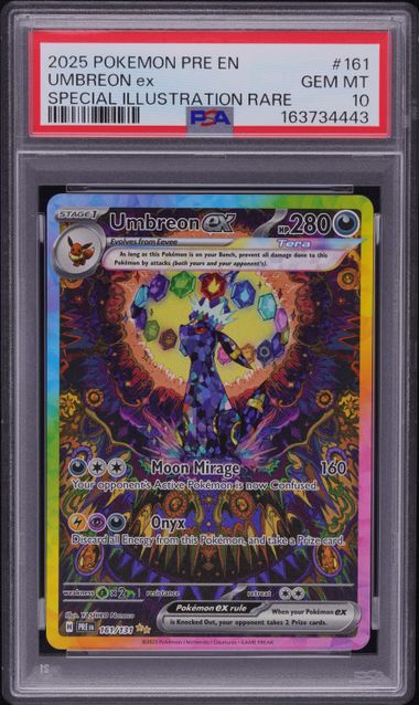 Umbreon ex SIR Prismatic Evolutions 161/131 PSA 10