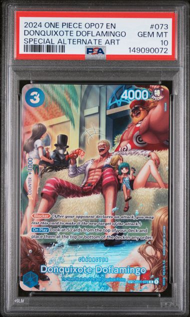 Doflamingo SP 500 Years in the Future OP01-073 PSA 10