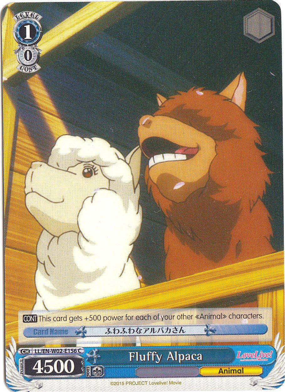 Fluffy Alpaca (LL/EN-W02-E156 C) - Love Live! DX Vol.2