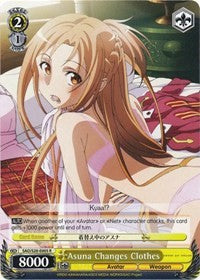 Asuna Changes Clothes (SAO/S20-E005 R) - Sword Art Online