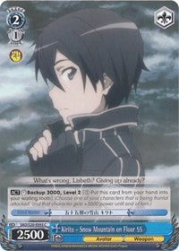 Kirito - Snow Mountain on Floor 55 (SAO/S20-E093 C) - Sword Art Online