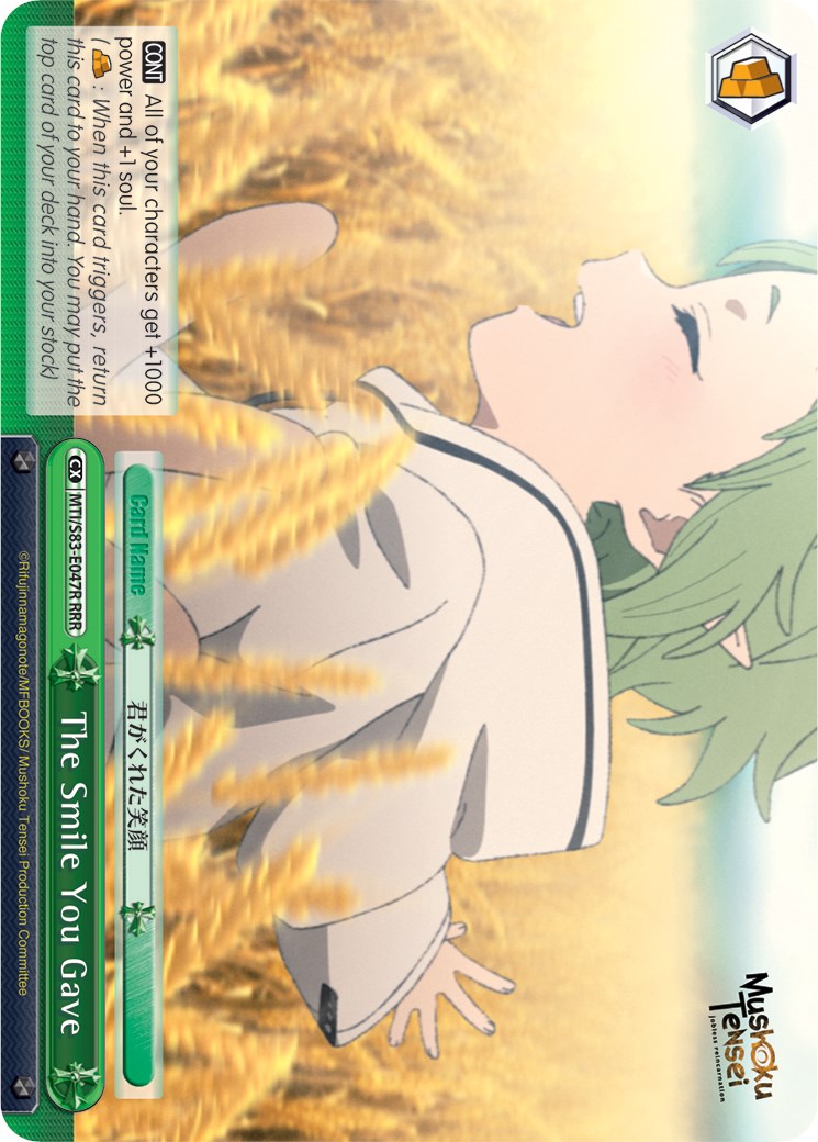 The Smile You Gave (RRR) (MTI/S83-E047R RRR) - Mushoku Tensei: Jobless Reincarnation