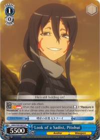 Look of a Sadist, Pitohui (GGO/S59-E075 R) - Gun Gale Online