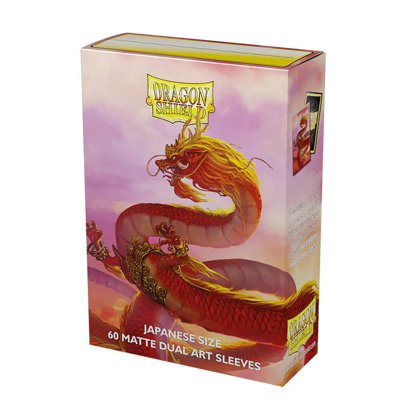 Dragon Shield: Japanese Size 60ct Sleeves - Year of the Dragon 2024 (Dual Matte)