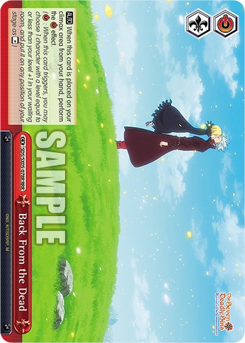 Back From the Dead (RRR) (SDS/SX05-078R RRR) - The Seven Deadly Sins: Revival of The Commandments