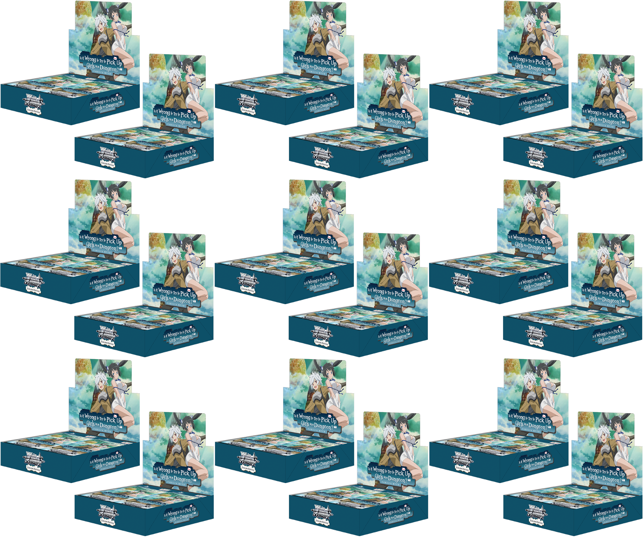 Is it Wrong to Try to Pick Up Girls in a Dungeon? - Booster Box Case