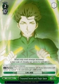 Treasured Sword and Magic Spear (FZ/S17-E051 U) - Fate/Zero