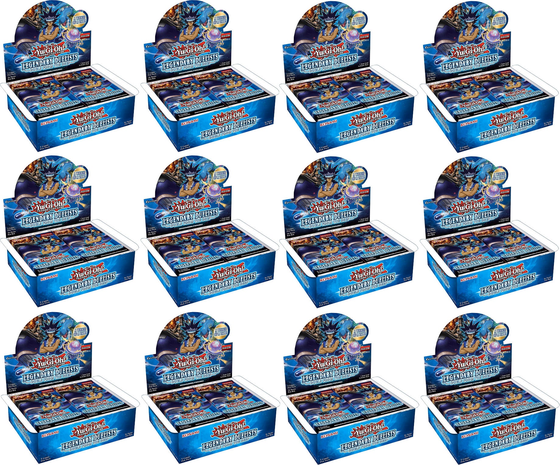 Legendary Duelists: Duels From the Deep - Booster Box Case (1st Edition)