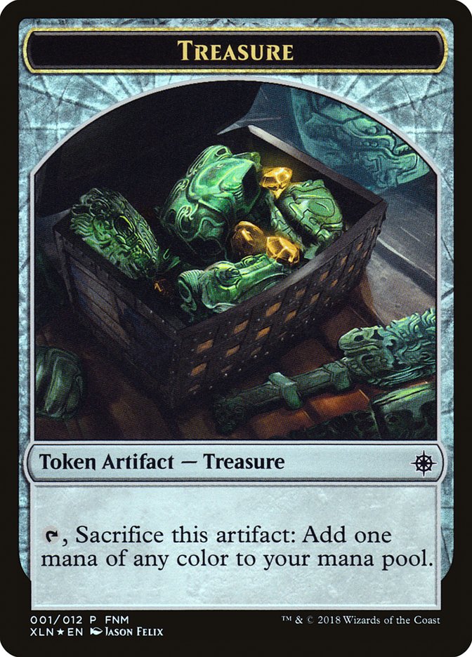 Merfolk // Treasure (FNM-001) - Friday Night Magic 2018 Foil