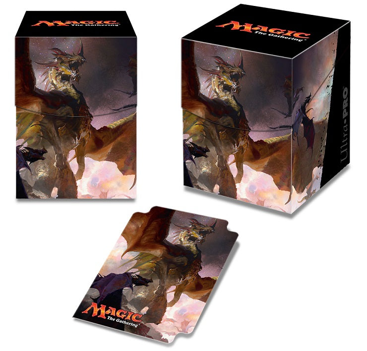 Ultra PRO MTG Deck Box – Riku Of Two Reflections, 100+ Commander, With Divider, Multi-color, Standard Card Size, New