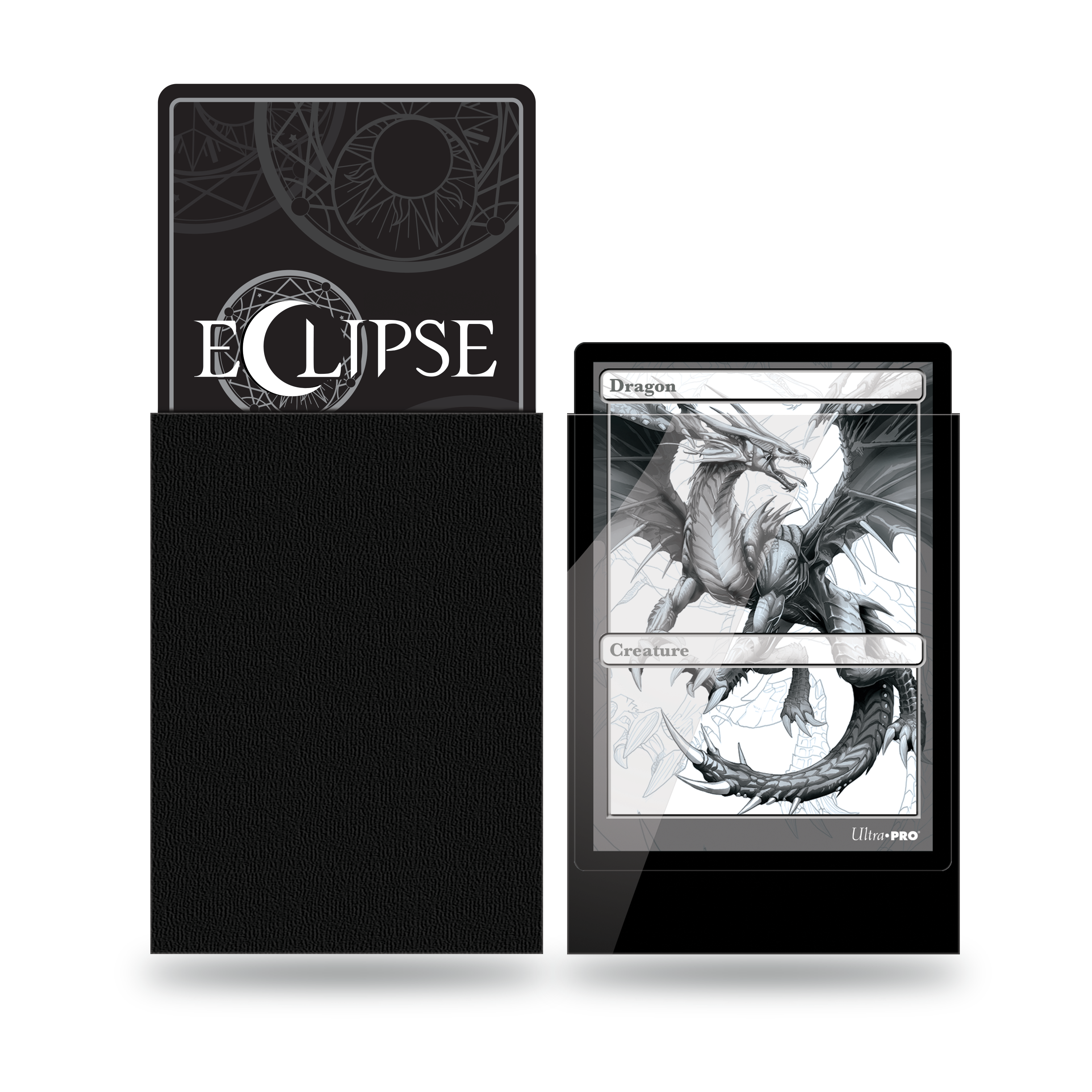 Ultra PRO: Standard 100ct Sleeves - Eclipse Gloss (Jet Black)