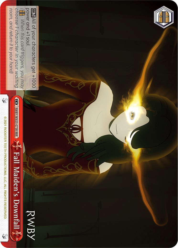 Fall Maiden's Downfall (RRR) (RWBY/WX03-073R RRR) - RWBY