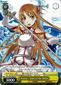 Asuna - Start of the Battle (TD) (SAO/S20-TE02 TD) - Sword Art Online